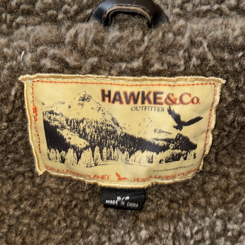 Boys Faux Leather Jacket with Sherpa Lining - Picture 8 of 8